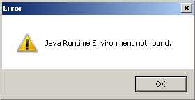 Błąd oprogramowania Java - NiePlagiatom